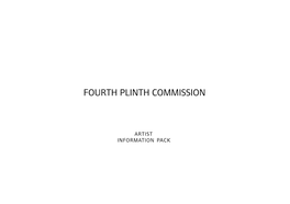 Fourth Plinth Commissioning Group