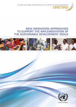New Innovation Approaches to Support the Implementation of the Sustainable Development Goals
