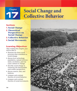 Chapter 17: Social Change and Collective Behavior