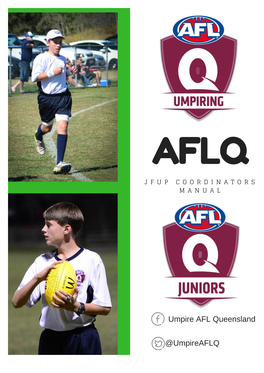 AFL Juniors Umpiring Program Coaching Manual