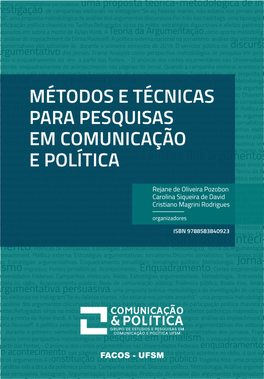Métodos E Técnicas Para Pesquisas Em Comunicação E Política