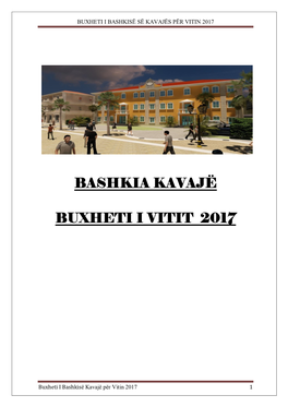 Buxheti I Bashkisë Së Kavajës Për Vitin 2017