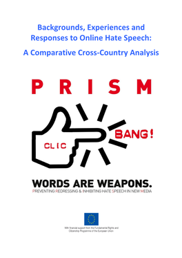 Backgrounds, Experiences and Responses to Online Hate Speech: a Comparative Cross-Country Analysis