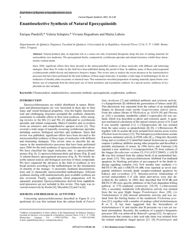 Enantioselective Synthesis of Natural Epoxyquinoids