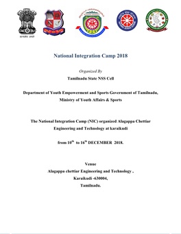 National Integration Camp 2018
