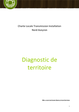 Diagnostic De Territoire