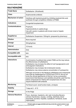 Sulfadiazine