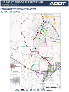 Preliminary System Alternatives | Milton Road & US 180 Corridor