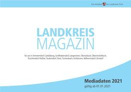 Mediadaten 2021 Gültig Ab 01.01.2021 Das Amtsblatt Des Landkreises Fürth