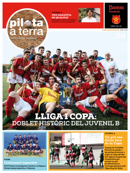 Lliga I Copa: Doblet Històric Del Juvenil B