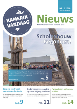 Scholenbouw Begonnen!