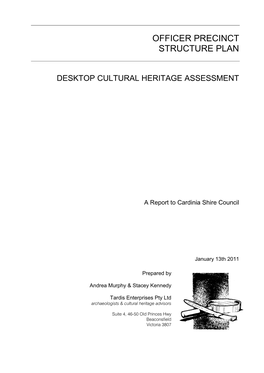 Proposed Sewerage Works, Kilcunda