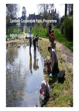 Lambeth Cooperative Park Management Proposals