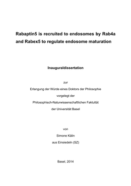 5. Rab Proteins