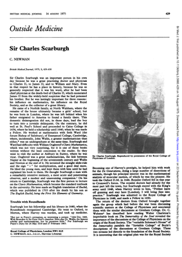 Sir Charles Scarburgh