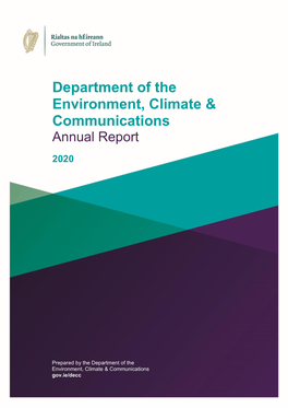 Department of the Environment, Climate & Communications