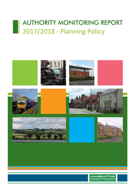 AUTHORITY MONITORING REPORT 2017/2018 - Planning Policy