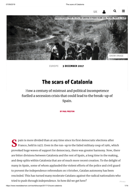 The Scars of Catalonia