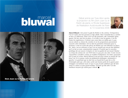 Bluwal De Réalisation Audiovisuelle De Paris Le 13 Novembre 2008