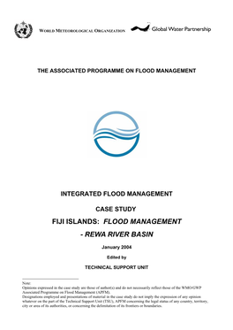 Fiji Islands: Flood Management - Rewa River Basin