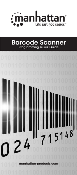 Barcode Scanner Programming Quick Guide