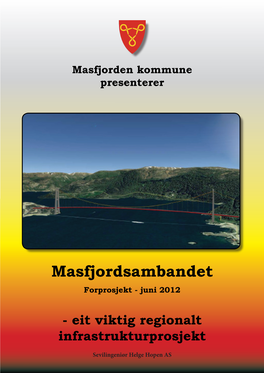 Masfjordsambandet Forprosjekt - Juni 2012