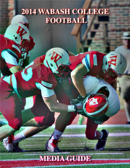 2014 Wabash College Football Media Guide