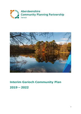 Interim Garioch Community Plan 2019 – 2022
