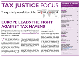 Tax Justice Focus