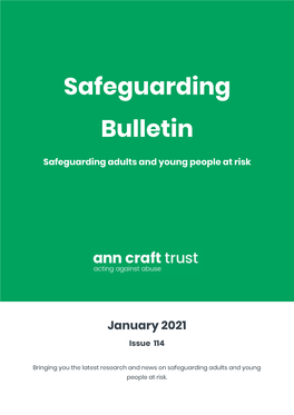 Safeguarding Bulletin