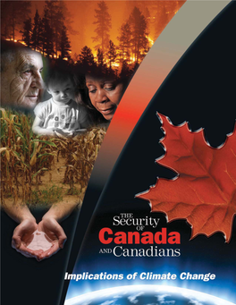 The Security of Canada and Canadians: Implications of Climate Change