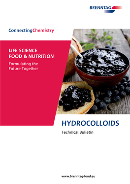 HYDROCOLLOIDS Technical Bulletin