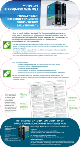 Martindale 38 Brochure