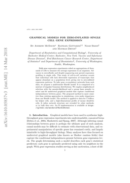 Graphical Models for Zero-Inflated Single Cell Gene Expression