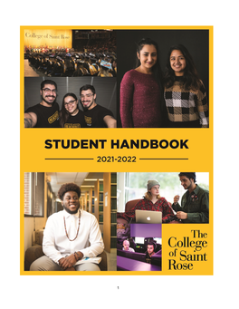 Student Handbook Should Be Referenced Regarding the College's Student Conduct Process