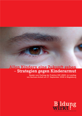 – Strategien Gegen Kinderarmut Allen Kindern Eine Zukunft Geben