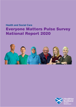 Everyone Matters Pulse Survey National Report 2020