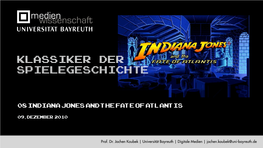 08 Indiana Jones and the Fate of Atlantis Klassiker Der