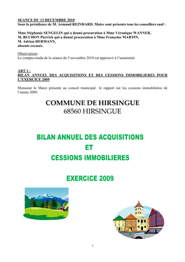 Commune De Hirsingue 68560 Hirsingue