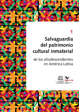 9. El Patrimonio Cultural Inmaterial De Los Afrodescendientes