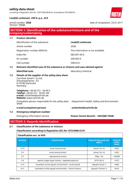 Lead(II) Carbonate