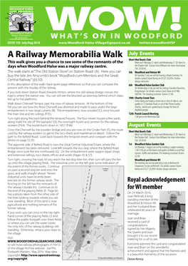 A Railway Memorabilia Walk