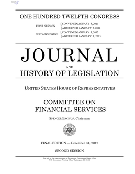 History of Legislation