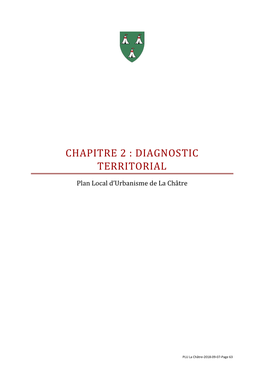 Chapitre 2 : Diagnostic Territorial