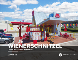 Wienerschnitzel Corporate Ground Lease