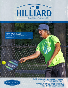 FUN for ALL! Municipal Park Opens New Pickleball Courts & New Disc Golf Course