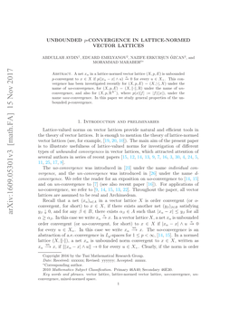 Arxiv:1609.05301V3 [Math.FA] 15 Nov 2017