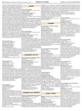 10 Editais 1º E 2º Grau Osório Palmares Do Sul Palmeira