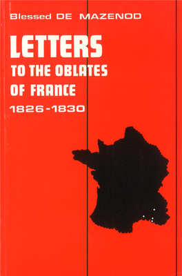 Letters to the Oblates of France 1826-1830