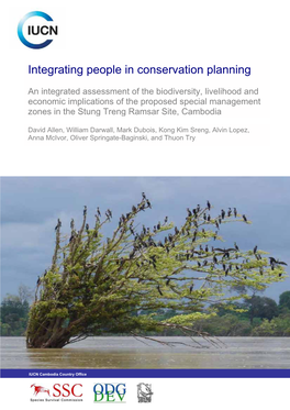 Integrating People in Conservation Planning